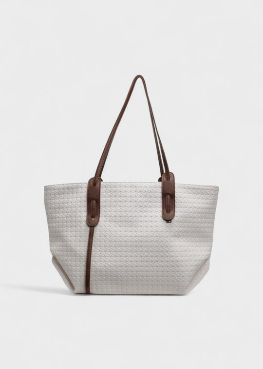 Vicky Πλεκτή Τσάντα Tote